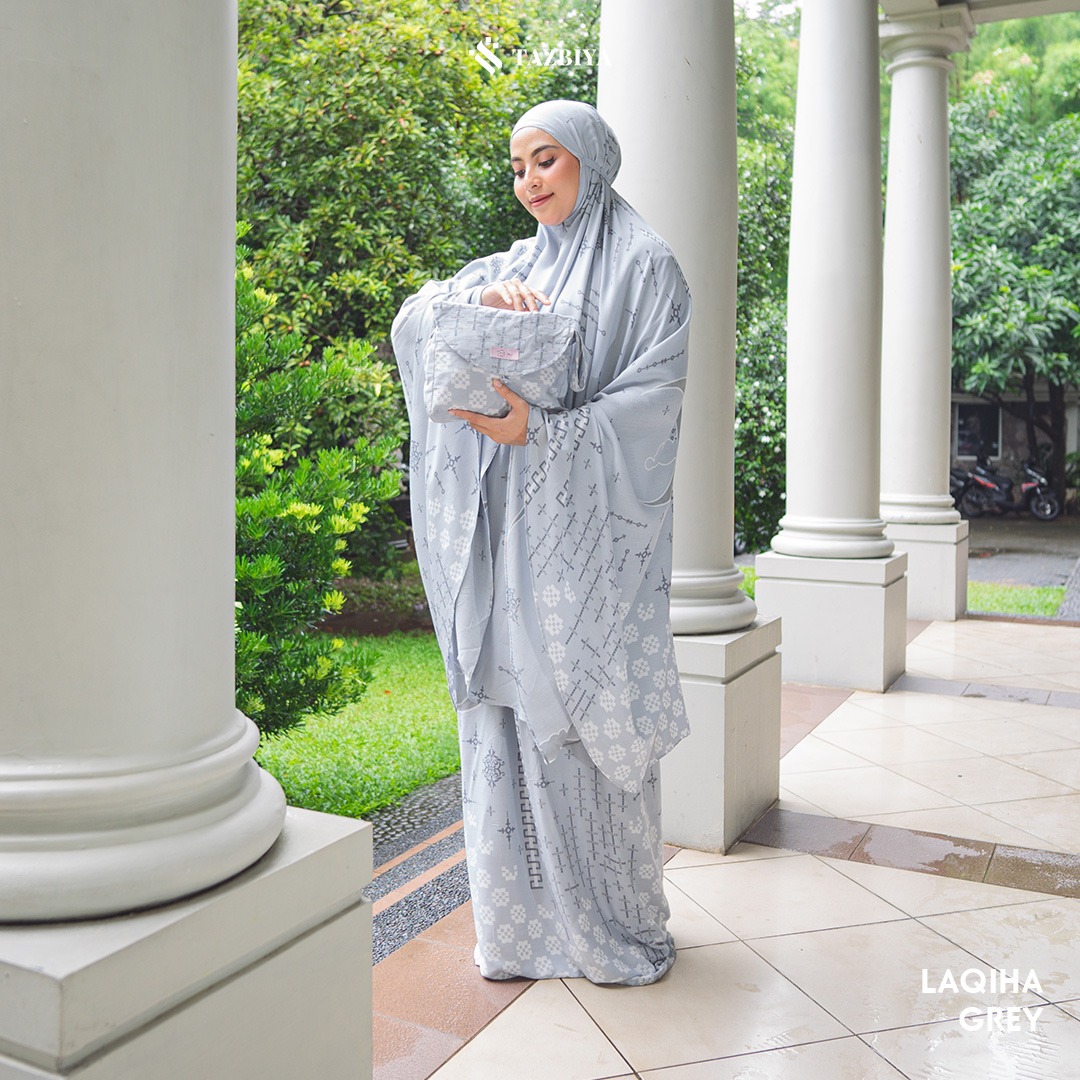 MUKENA TAZBIYA SET SAJADAH LAQIHA SERIES ALLSIZE