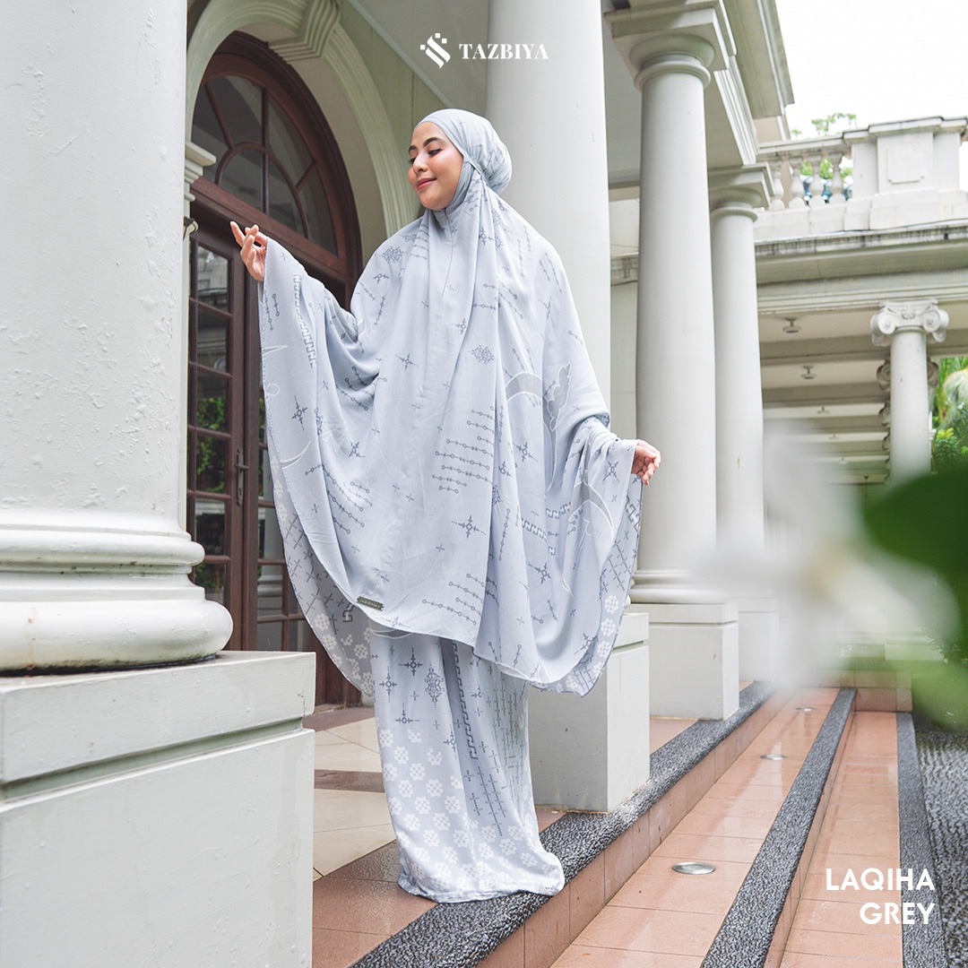 MUKENA TAZBIYA SET SAJADAH LAQIHA SERIES ALLSIZE
