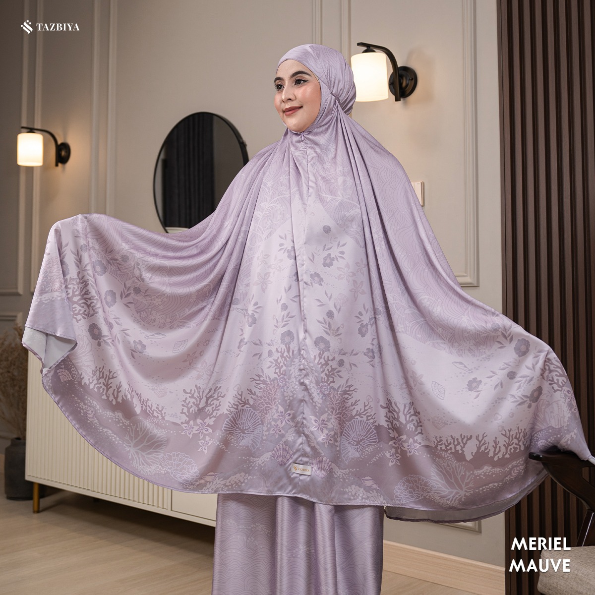 TAZBIYA MUKENA SILK PREMIUM MERIEL SERIES