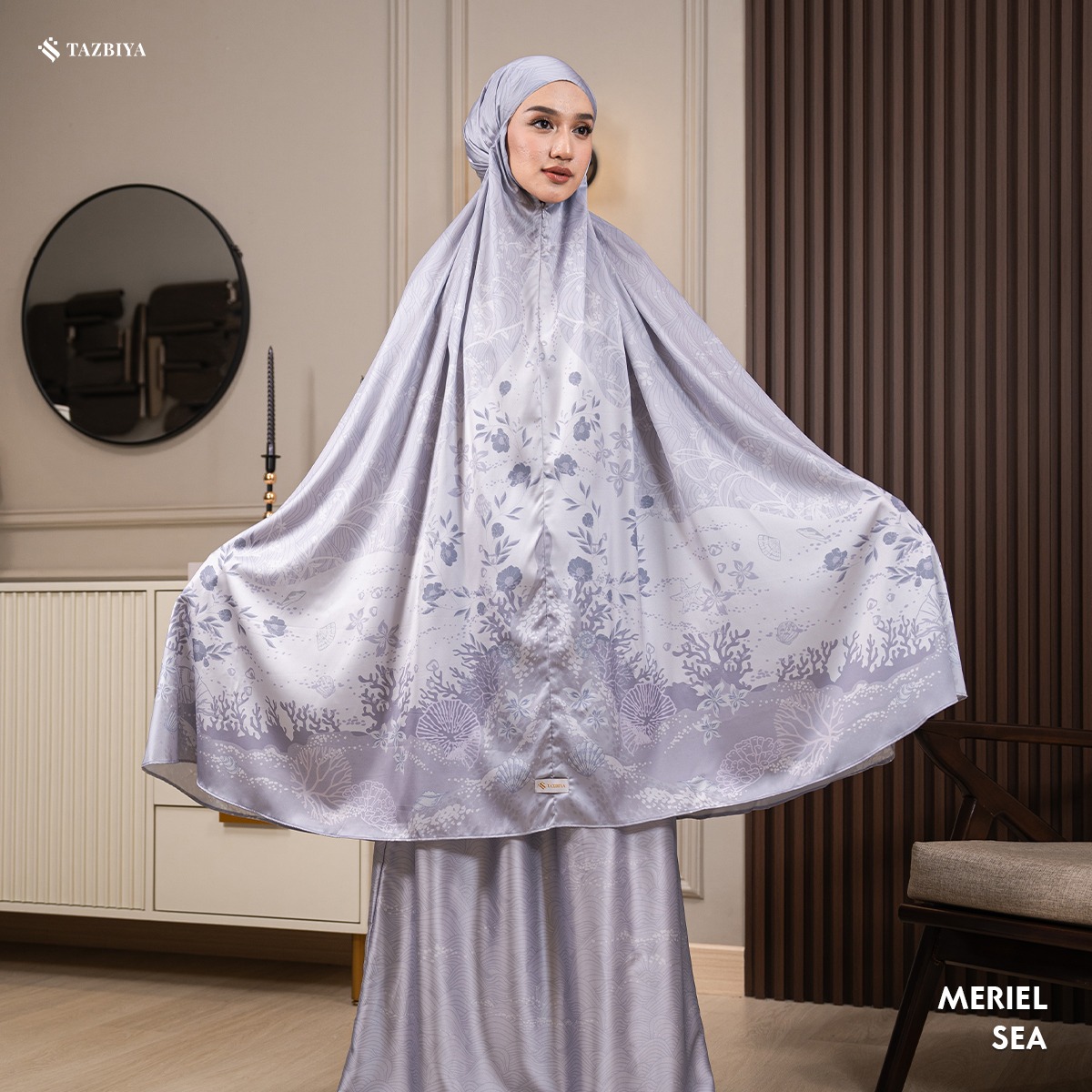 TAZBIYA MUKENA SILK PREMIUM MERIEL SERIES