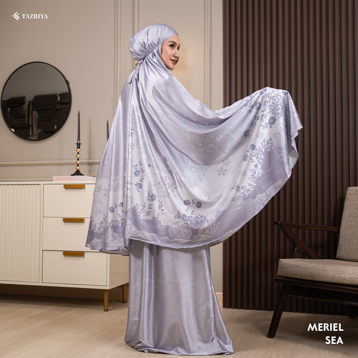TAZBIYA MUKENA SILK PREMIUM MERIEL SERIES