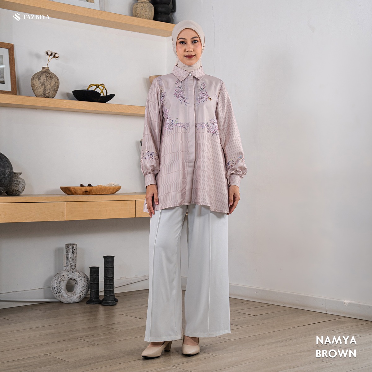 TAZBIYA BLOUSE NAMYA SERIES | BLOUSE PREMIUM | ATASAN WANITA