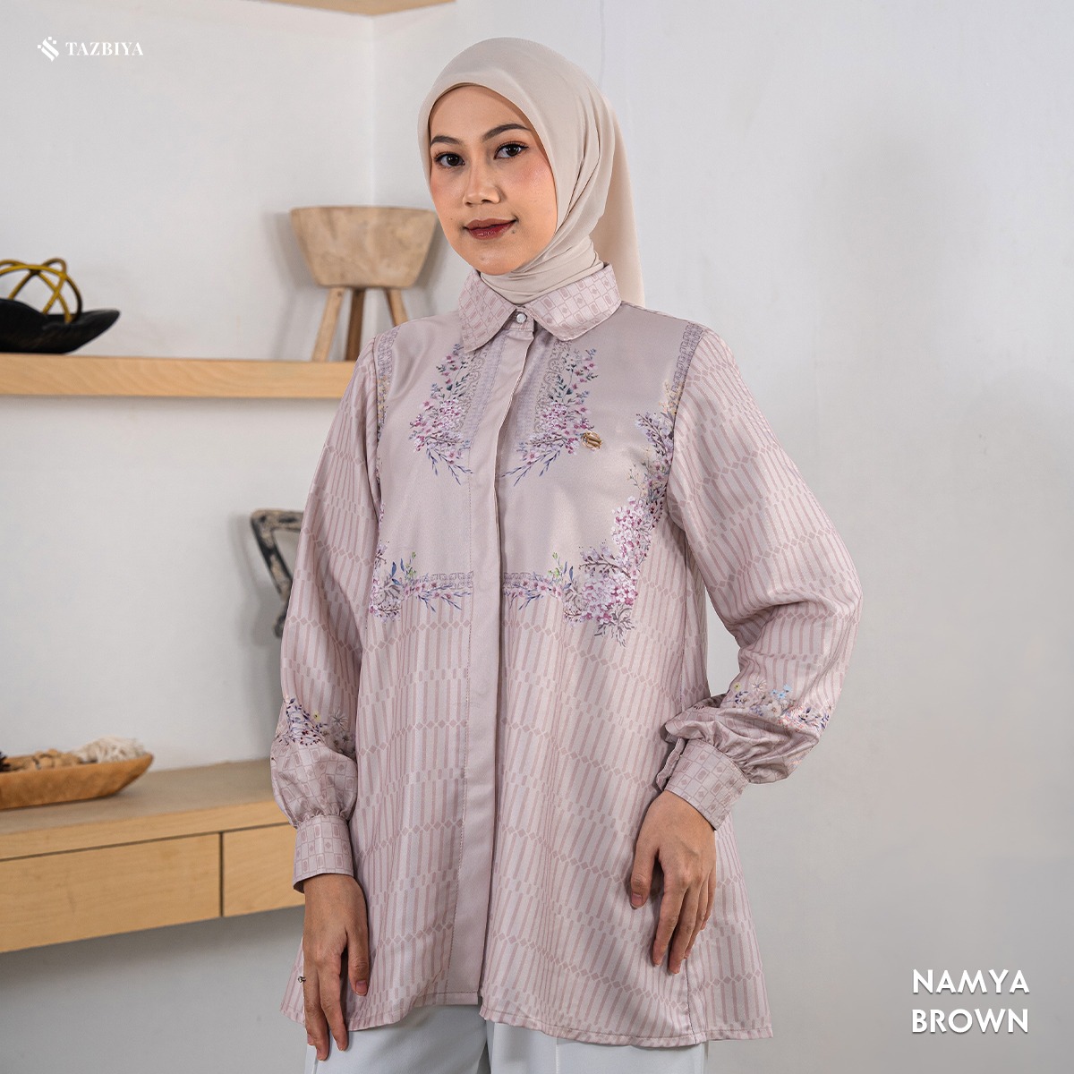 TAZBIYA BLOUSE NAMYA SERIES | BLOUSE PREMIUM | ATASAN WANITA