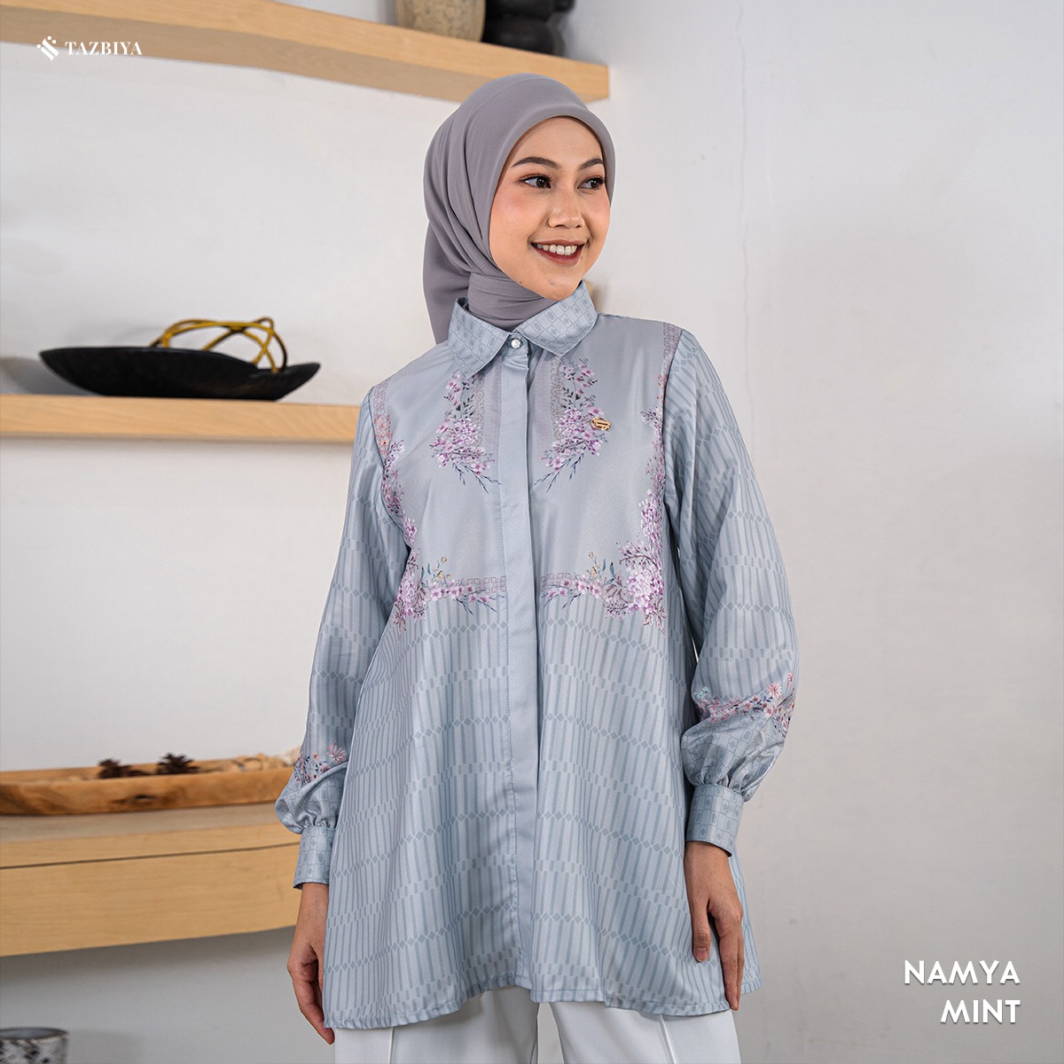 TAZBIYA BLOUSE NAMYA SERIES | BLOUSE PREMIUM | ATASAN WANITA