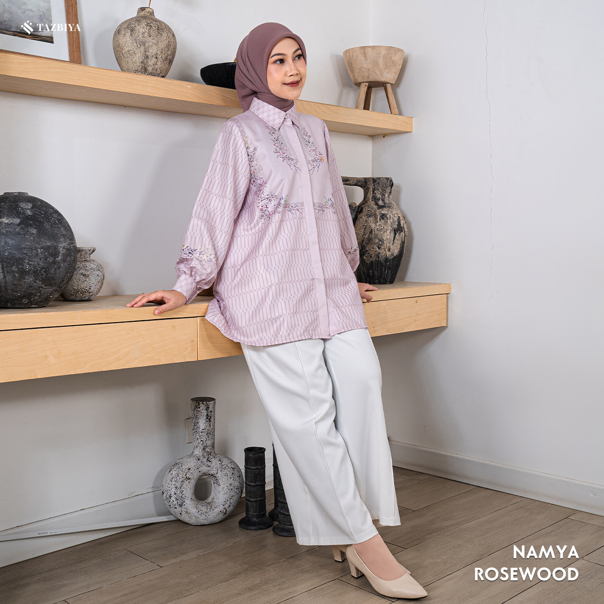 TAZBIYA BLOUSE NAMYA SERIES | BLOUSE PREMIUM | ATASAN WANITA