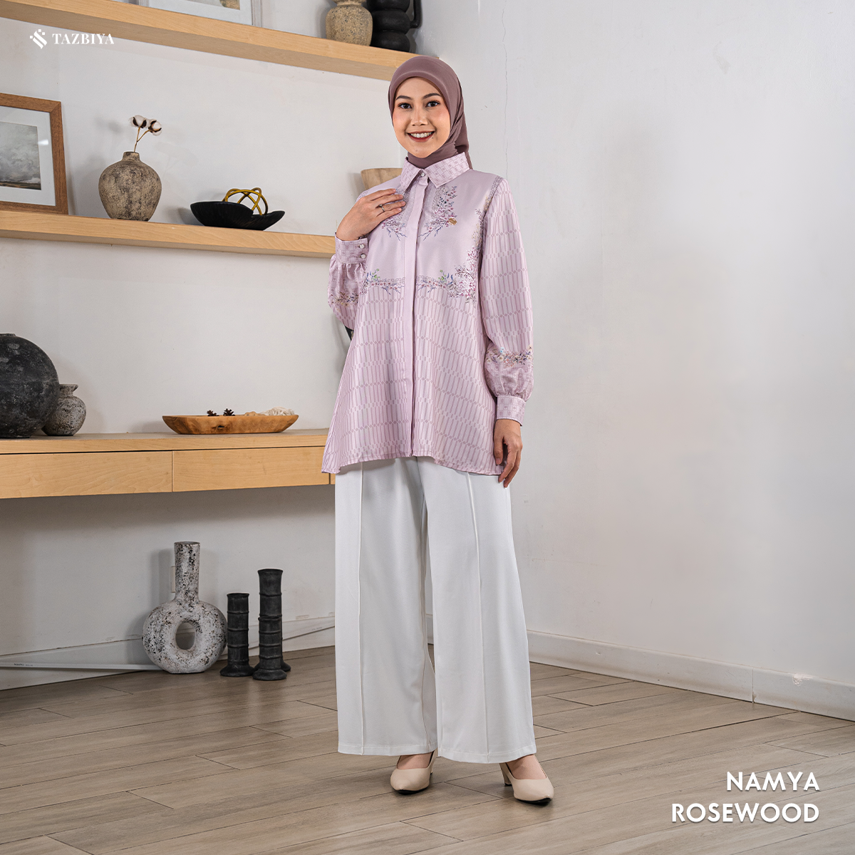 TAZBIYA BLOUSE NAMYA SERIES | BLOUSE PREMIUM | ATASAN WANITA