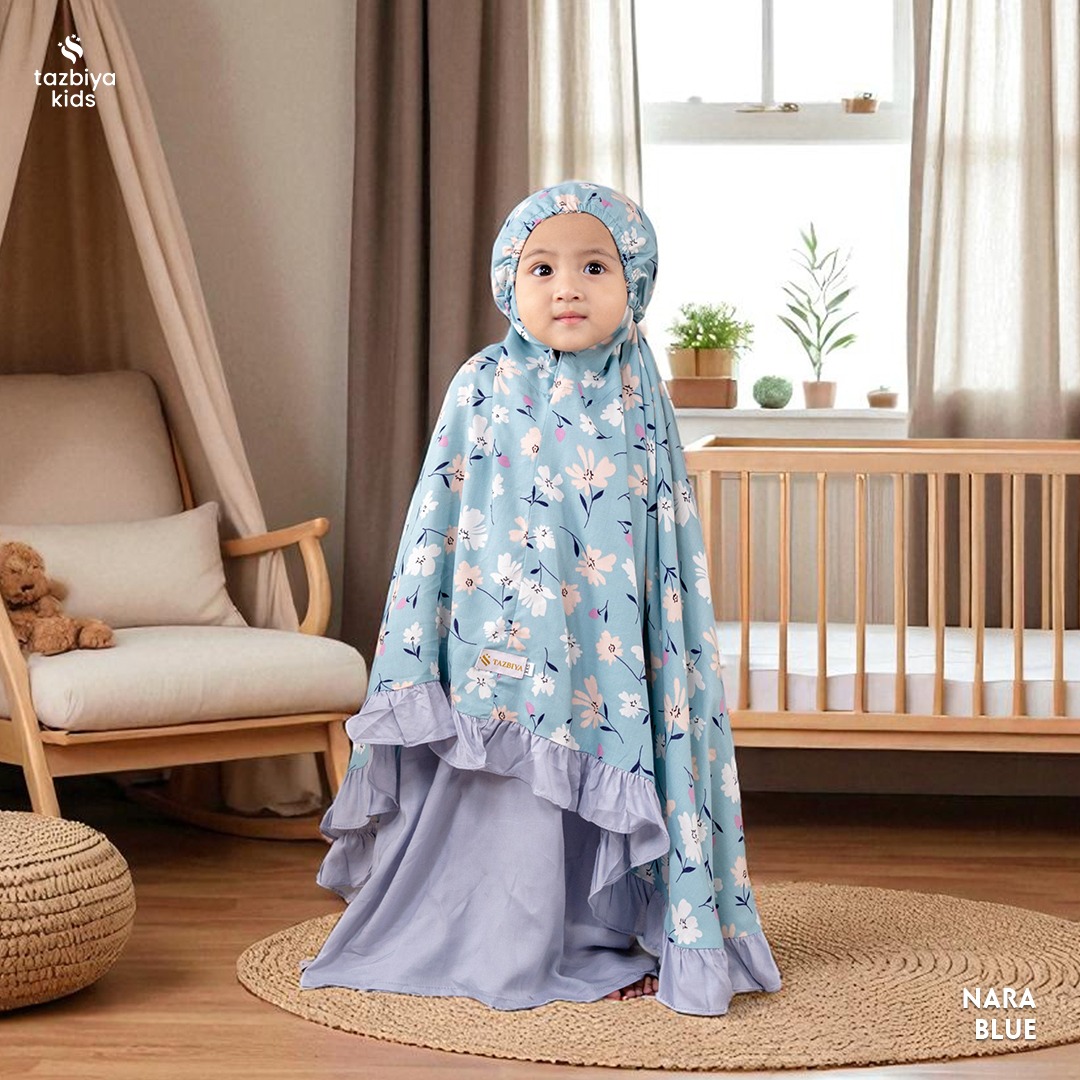 TAZBIYA MUKENA ANAK KECIL RAYON SERIES | Mukena Motif Anak PAUD TK | Mukena Anak Batita 1-4 Tahun