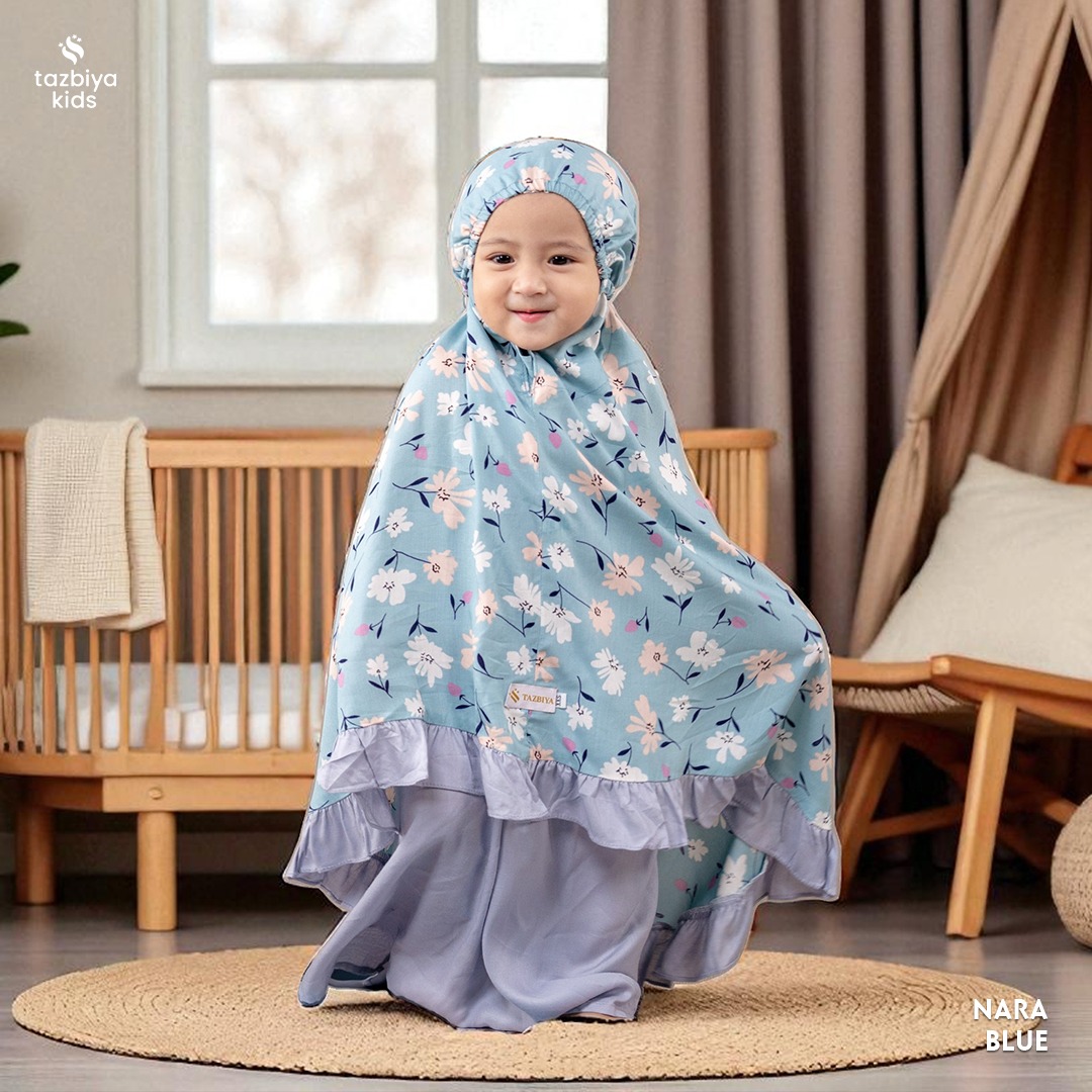 TAZBIYA MUKENA ANAK KECIL RAYON SERIES | Mukena Motif Anak PAUD TK | Mukena Anak Batita 1-4 Tahun