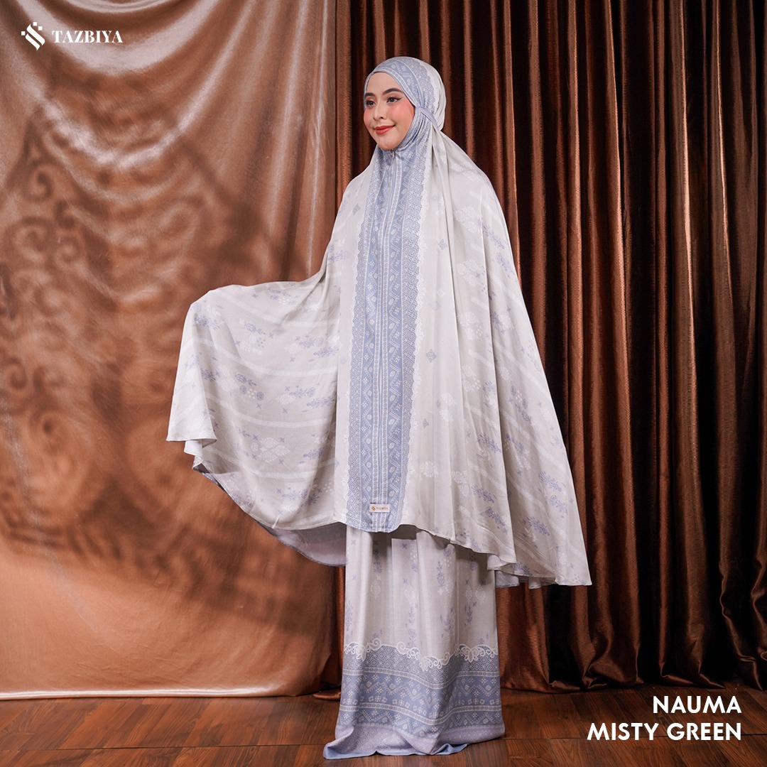 TAZBIYA MUKENA RAYON SATIN PREMIUM NAUMA SERIES