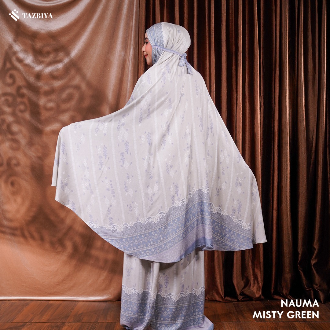 TAZBIYA MUKENA RAYON SATIN PREMIUM NAUMA SERIES