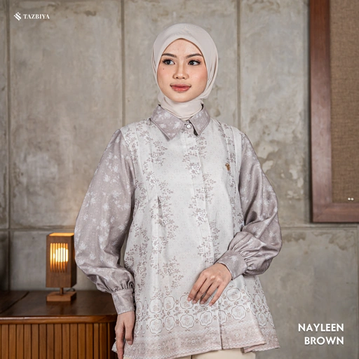 Image of TAZBIYA BLOUSE NAYLEEN SERIES | BLOUSE PREMIUM | ATASAN WANITA