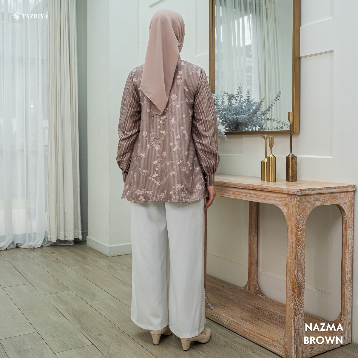 TAZBIYA BLOUSE NAZMA SERIES | BLOUSE PREMIUM | ATASAN WANITA