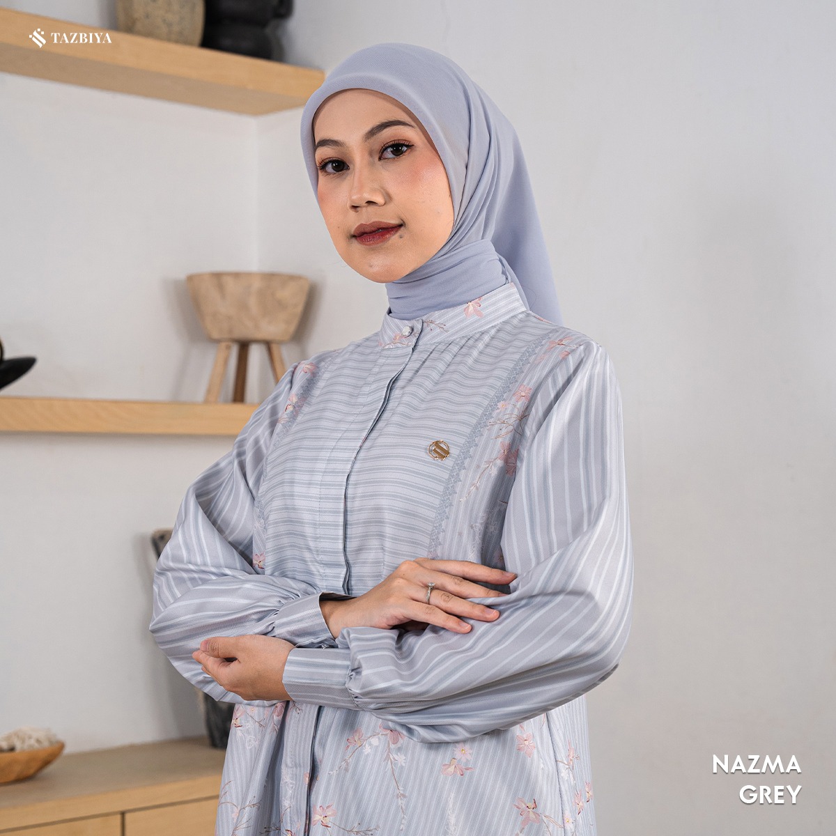 TAZBIYA BLOUSE NAZMA SERIES | BLOUSE PREMIUM | ATASAN WANITA