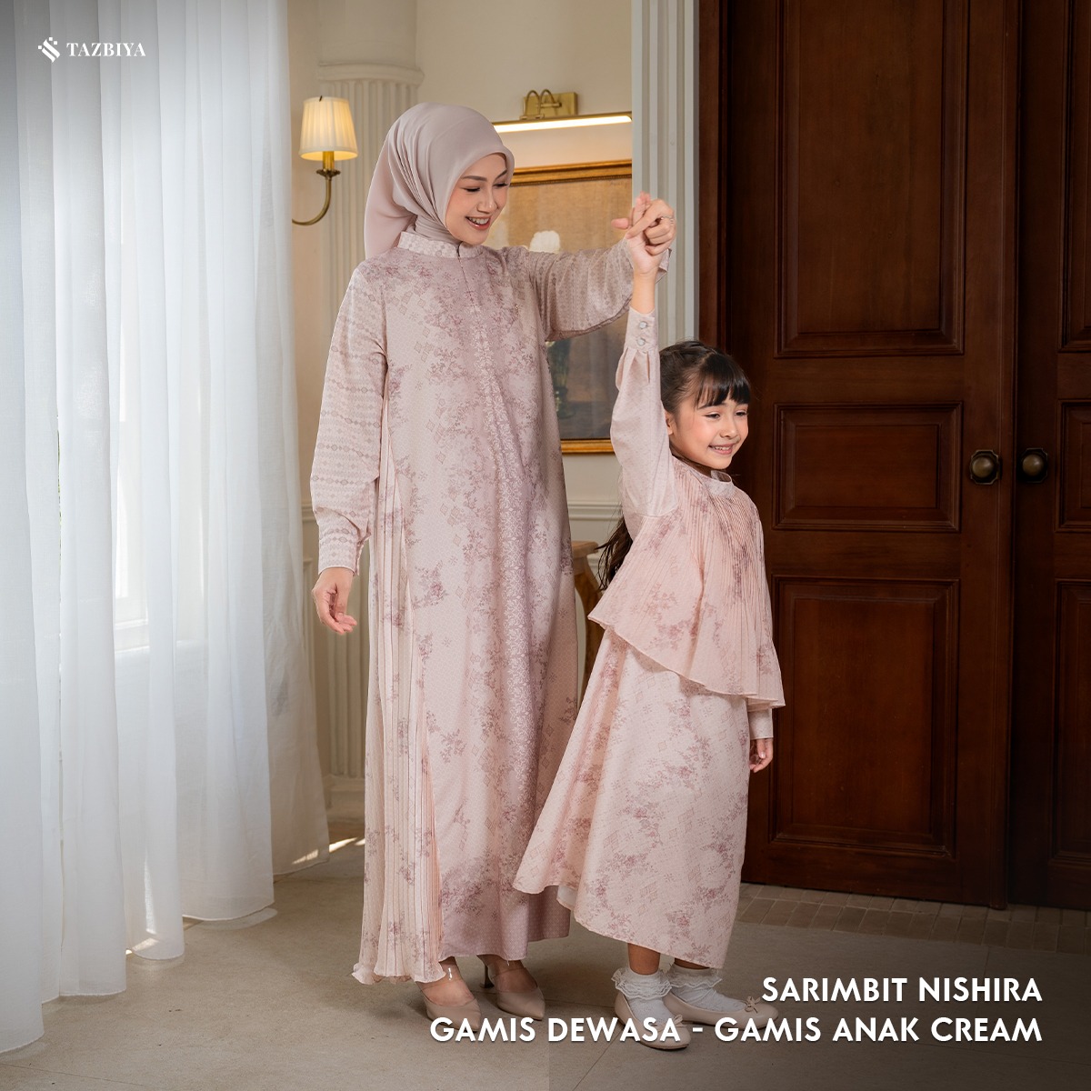 [NEW COLLECTION] TAZBIYA SARIMBIT NISHIRA SERIES | Baju Sarimbit Lebaran | Baju Sarimbit | Baju Sarimbit Keluarga | Sarimbit 2027
