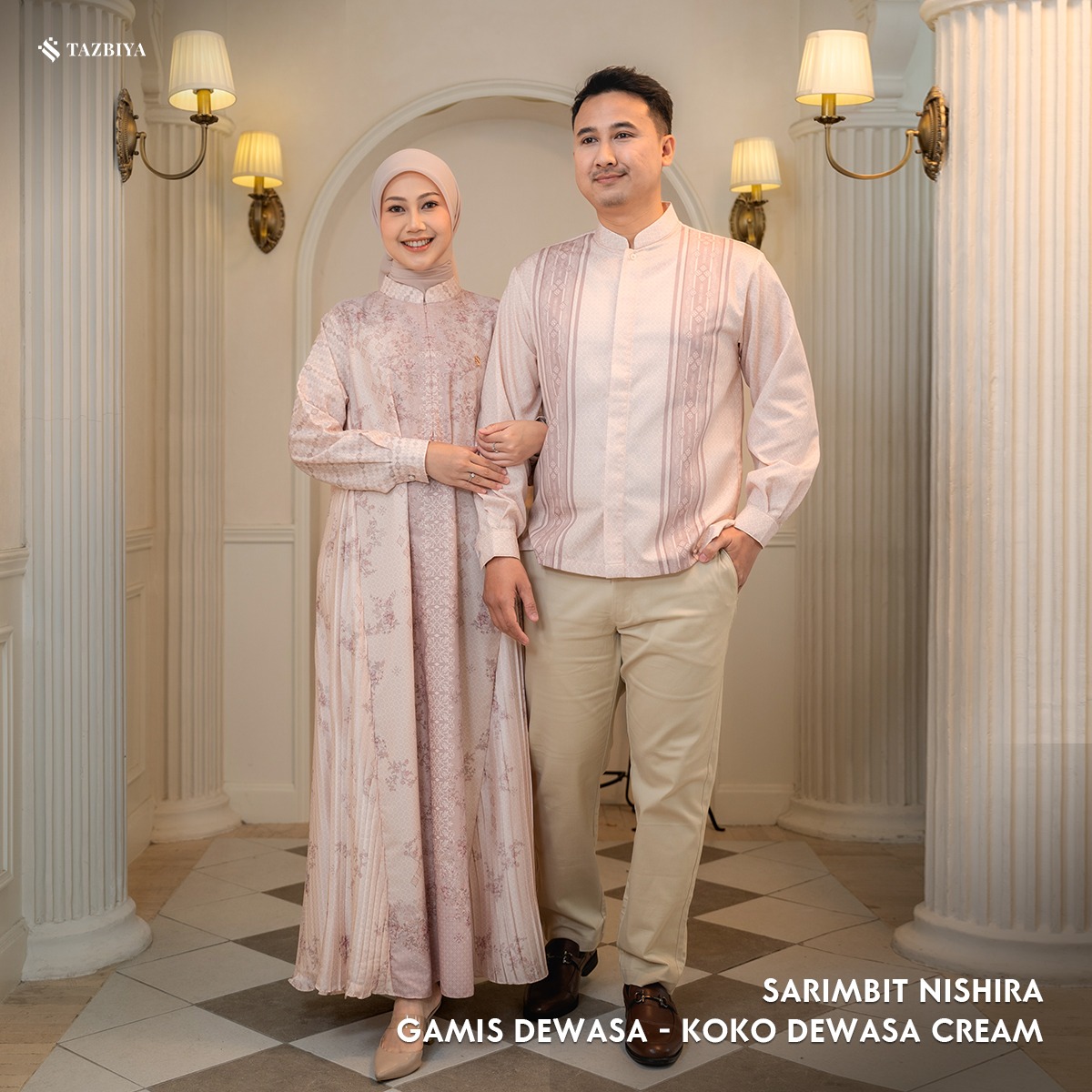 [NEW COLLECTION] TAZBIYA SARIMBIT NISHIRA SERIES | Baju Sarimbit Lebaran | Baju Sarimbit | Baju Sarimbit Keluarga | Sarimbit 2027