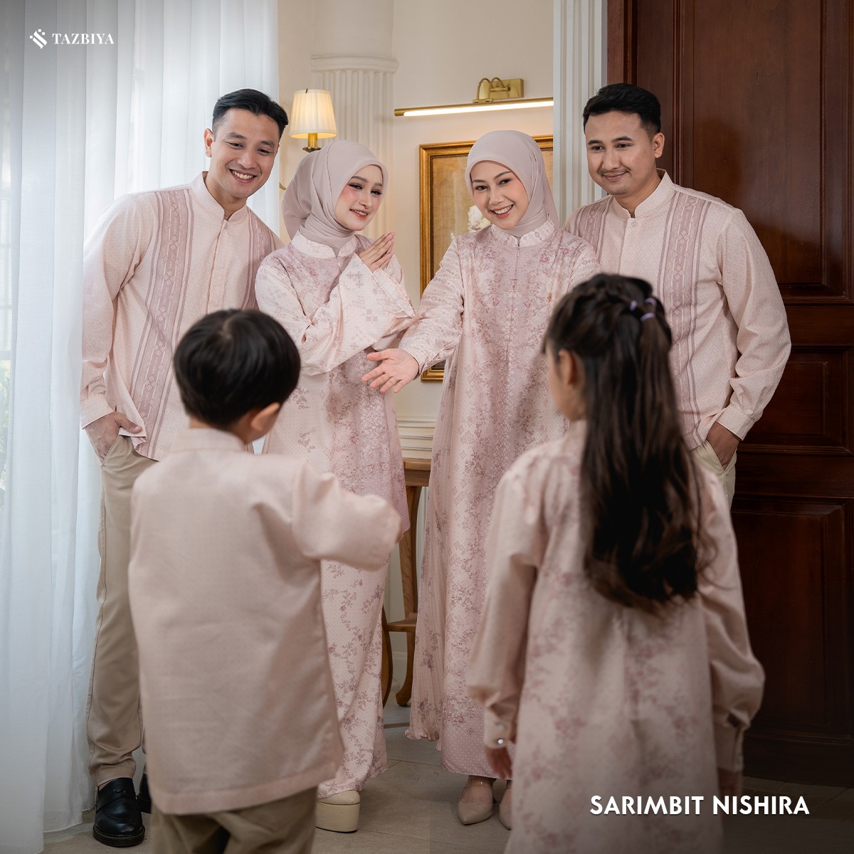 [NEW COLLECTION] TAZBIYA SARIMBIT NISHIRA SERIES | Baju Sarimbit Lebaran | Baju Sarimbit | Baju Sarimbit Keluarga | Sarimbit 2027