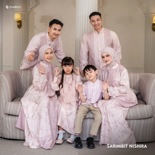 [NEW COLLECTION] TAZBIYA SARIMBIT NISHIRA SERIES | Baju Sarimbit Lebaran | Baju Sarimbit | Baju Sarimbit Keluarga | Sarimbit 2027