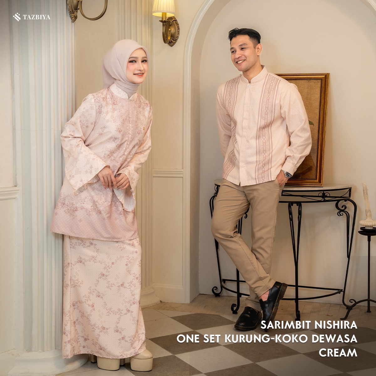 [NEW COLLECTION] TAZBIYA SARIMBIT NISHIRA SERIES | Baju Sarimbit Lebaran | Baju Sarimbit | Baju Sarimbit Keluarga | Sarimbit 2027