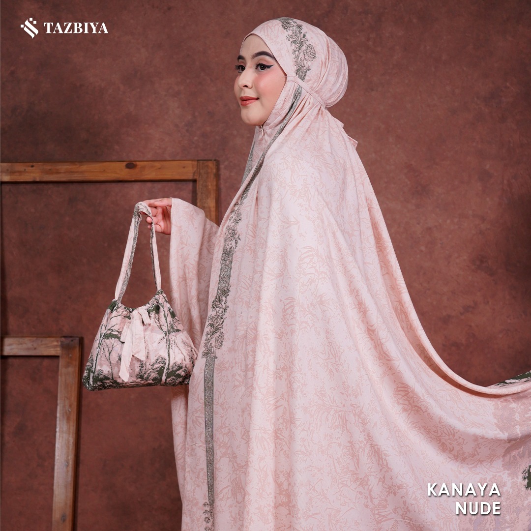 TAZBIYA MUKENA KANAYA SERIES | MUKENA RAYON PREMIUM 2IN1 DEWASA