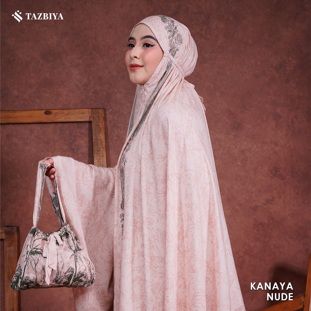 TAZBIYA MUKENA KANAYA SERIES | MUKENA RAYON PREMIUM 2IN1 DEWASA