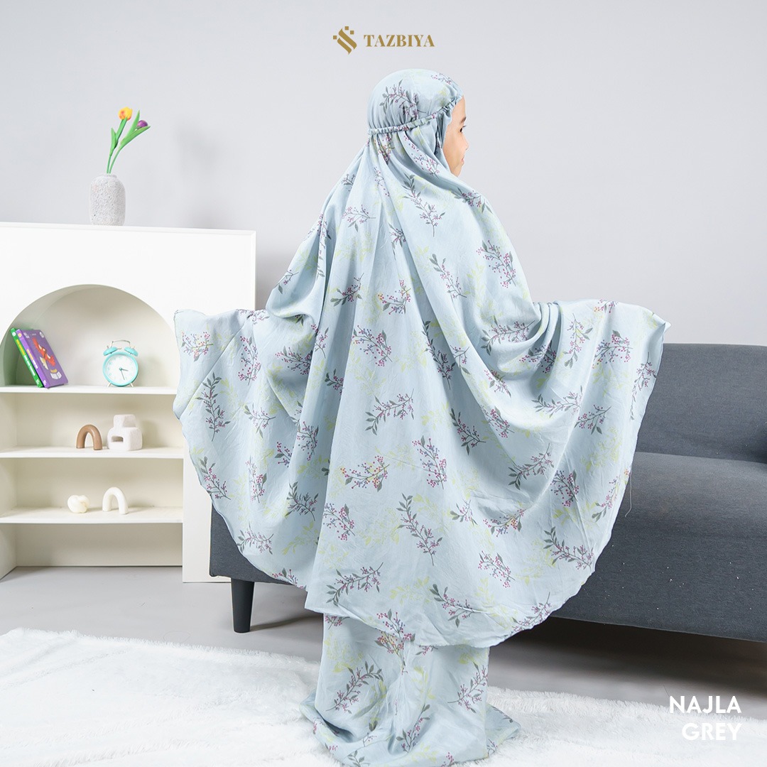 MUKENA ANAK TAZBIYA NAJLA SERIES I Usia 5 - 12 Tahun