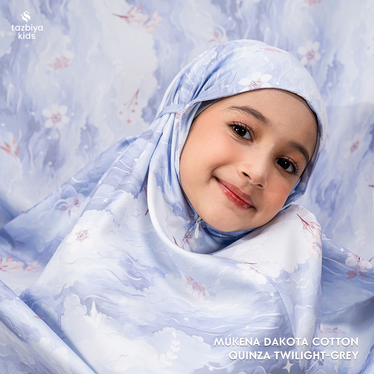 TAZBIYA MUKENA ANAK COTTON QUINZA SERIES | Mukena Anak Motif TK SD SMP | Mukena Anak 4-14 Tahun