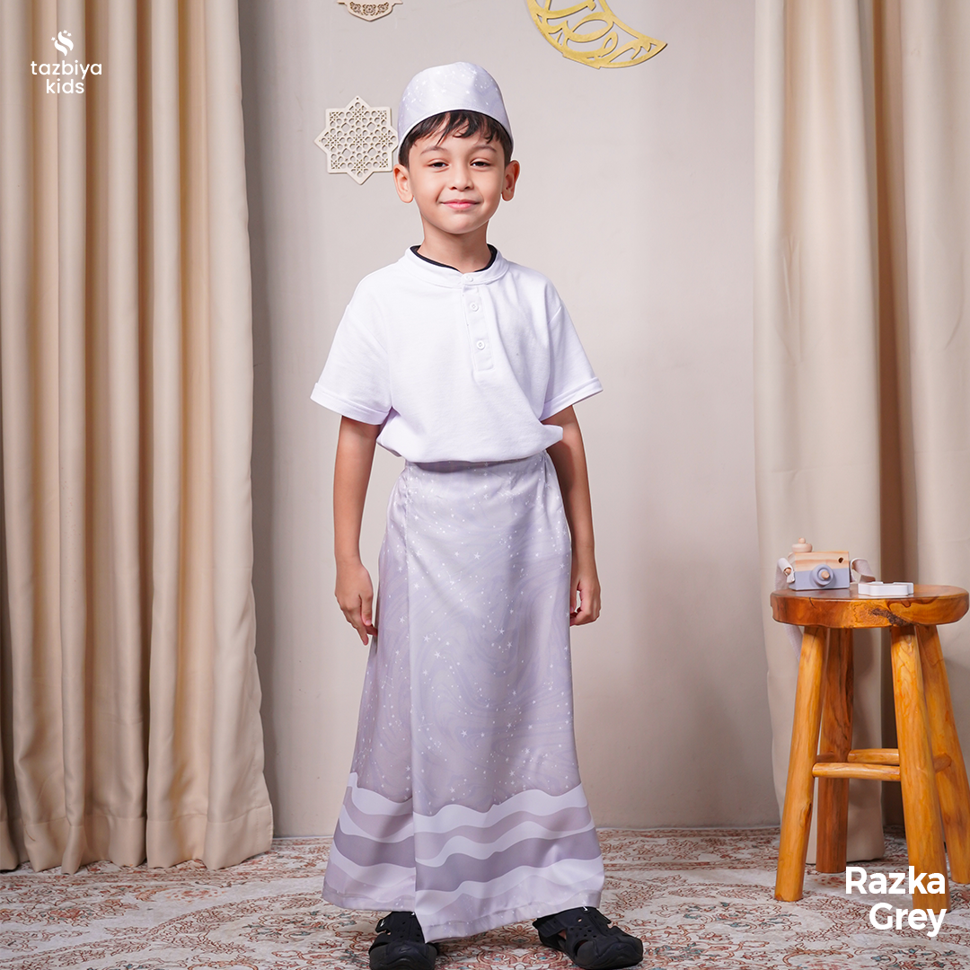 TAZBIYA SARUNG INSTAN + PECI ANAK LAKI-LAKI MOTIF | SARUNG ANAK INSTAN | SARUNG ANAK TK SD UMUR 1-10 TAHUN