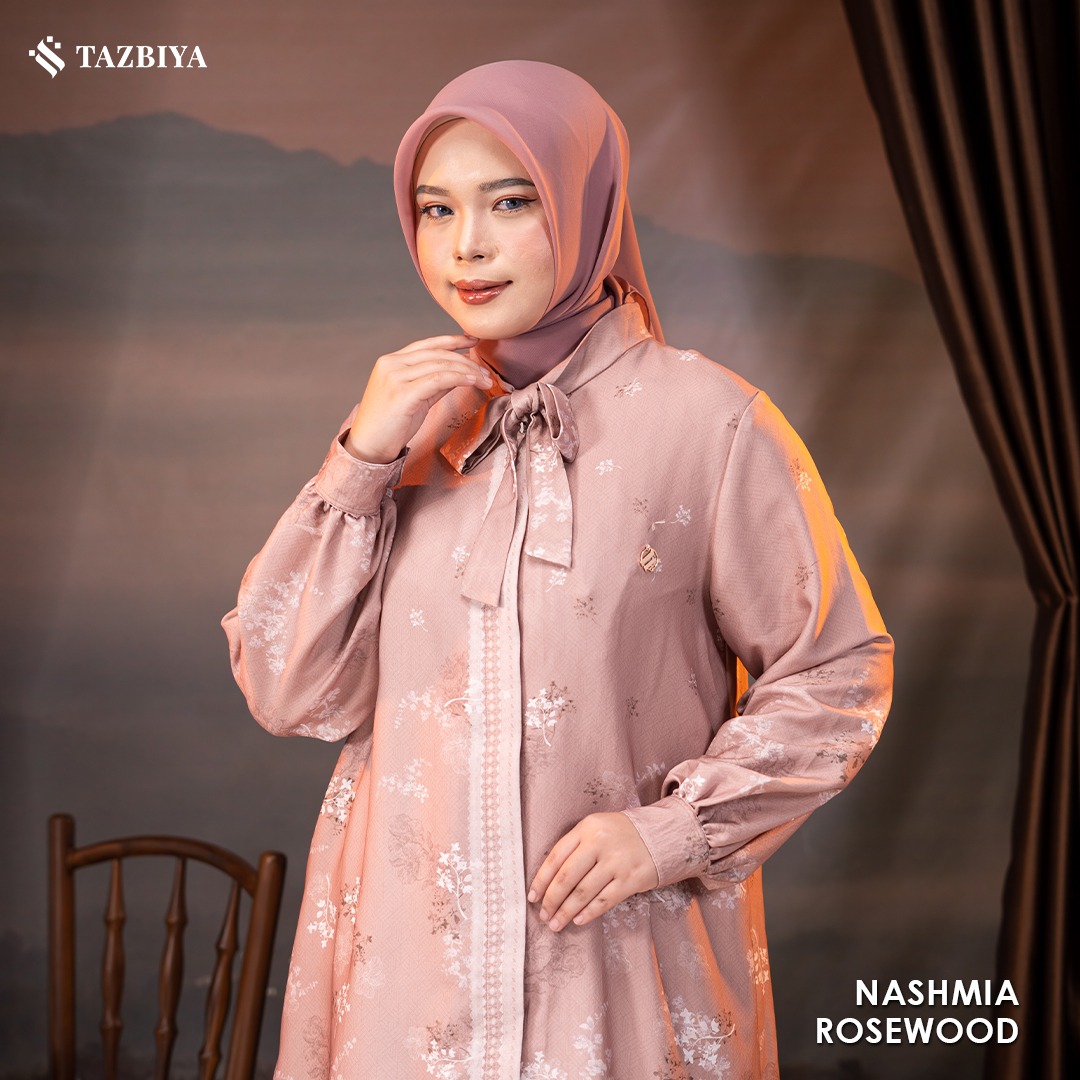 TAZBIYA MUSLIMWEAR TUNIK SHAKILA SPANDEX NASHMIA SERIES