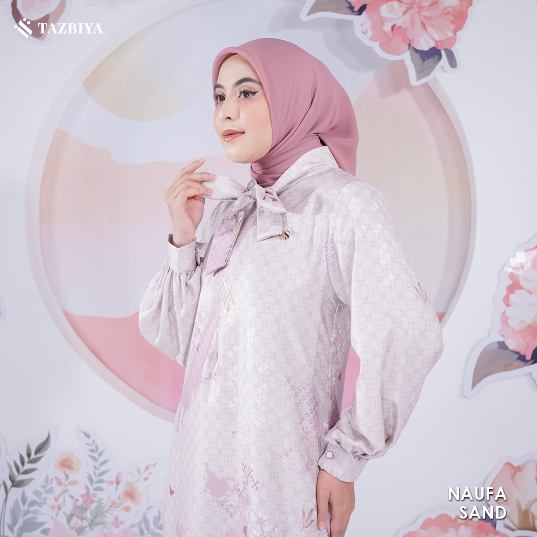 TAZBIYA MUSLIMWEAR GAMIS COTTON PREMIUM NAUFA SERIES