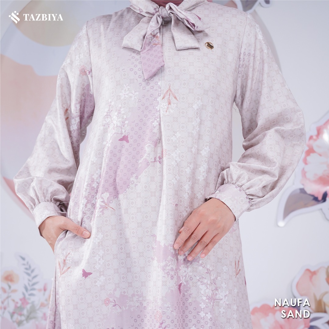 TAZBIYA MUSLIMWEAR GAMIS COTTON PREMIUM NAUFA SERIES