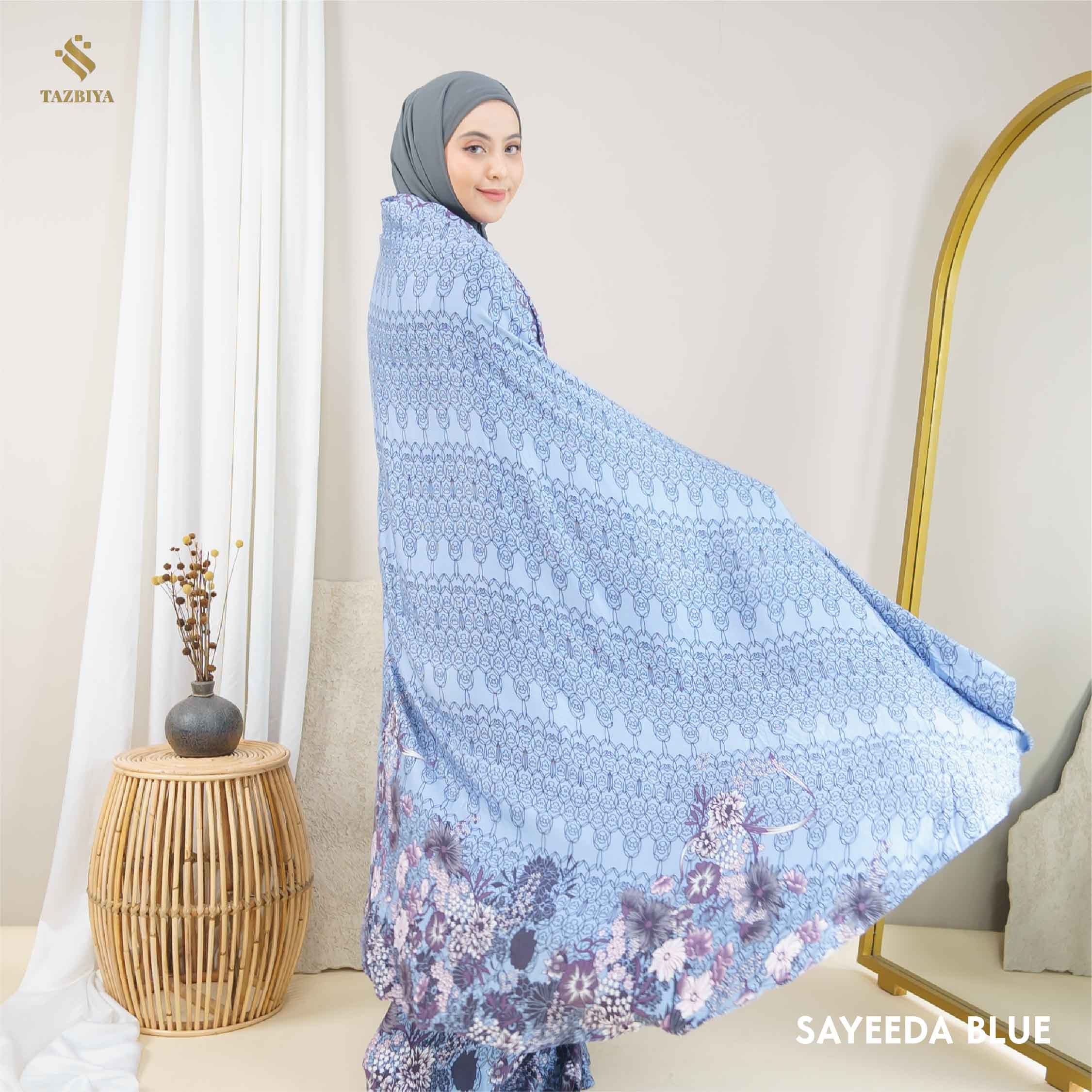 MUKENA SAJADAH TAZBIYA PREMIUM 2IN1 SAYEEDA ALLSIZE