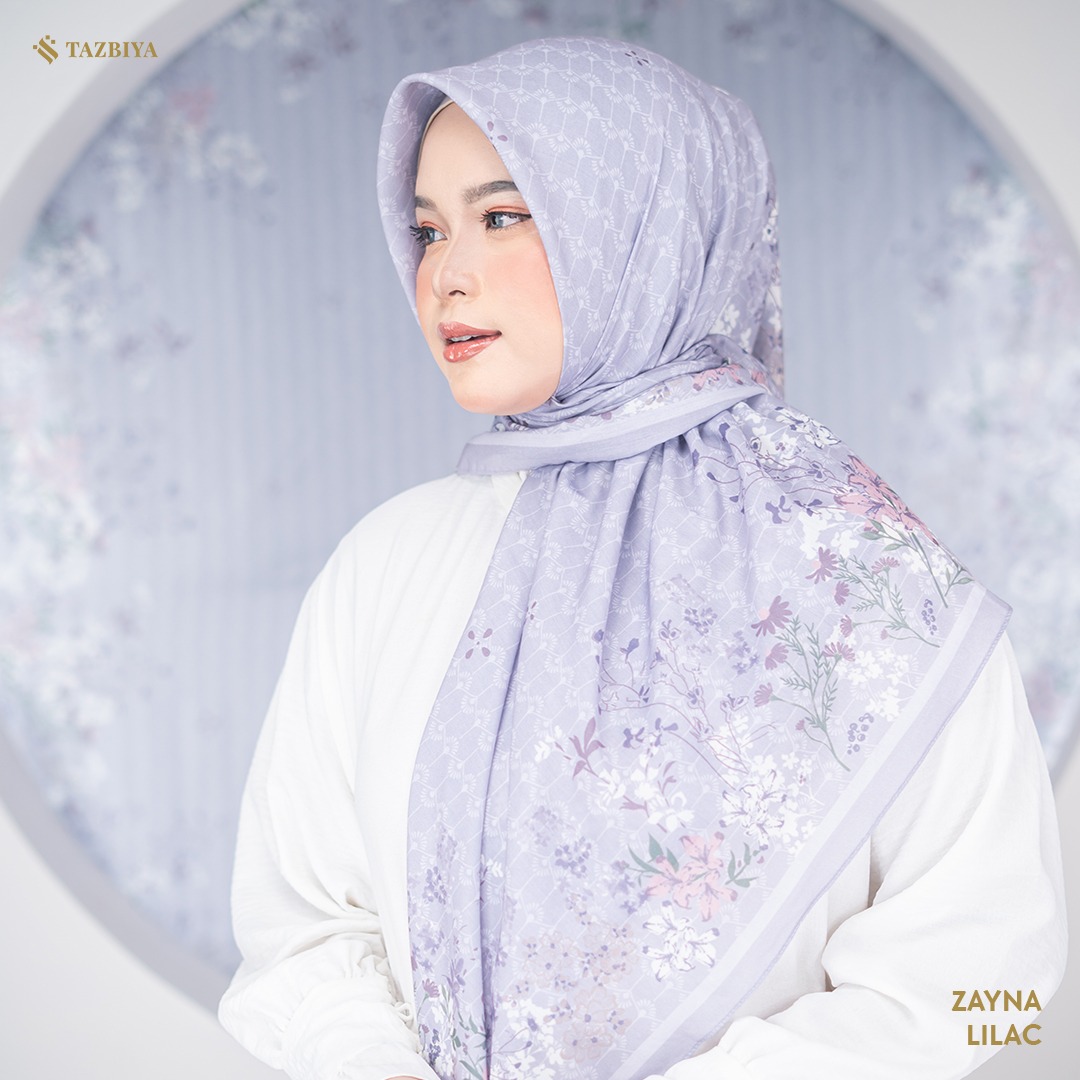 [HANYA 25K] SCARF TAZBIYA PREMIUM POLOS - MOTIF LAST STOCK I LAST CHANCE TO BUY (MOTIF RANDOM)
