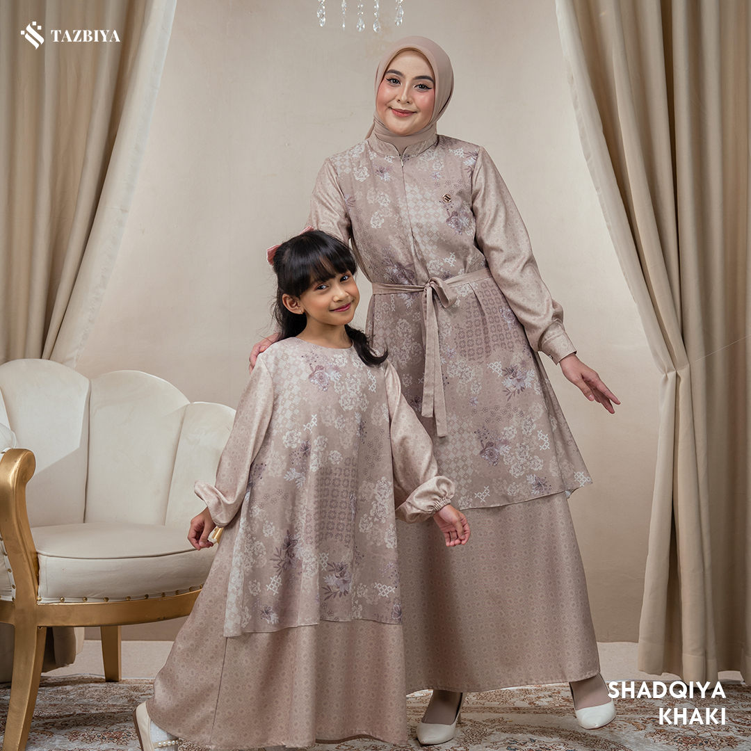 TAZBIYA SARIMBIT SHADQIYA SERIES | Baju Sarimbit Lebaran | Baju Sarimbit | Baju Sarimbit Keluarga | Sarimbit 2025 (1)