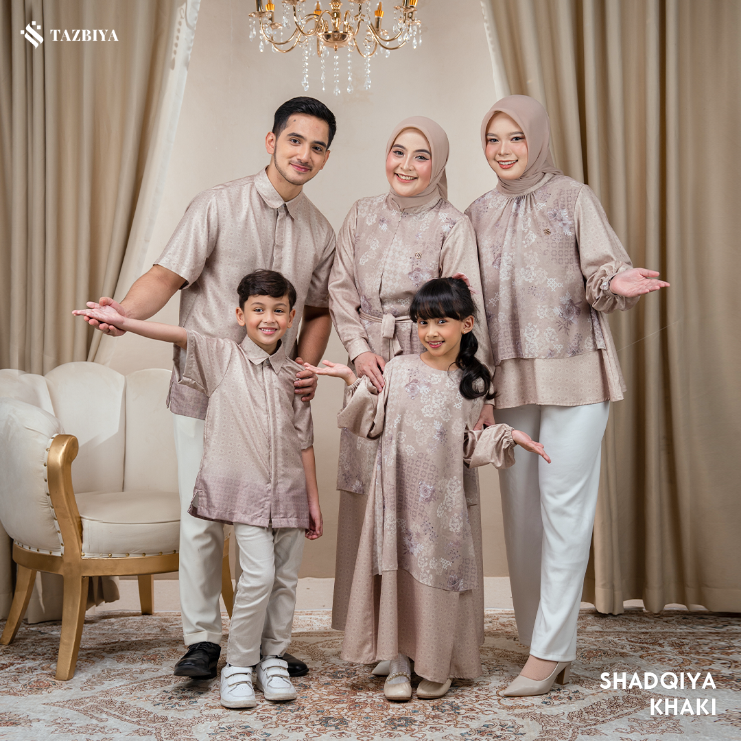 TAZBIYA SARIMBIT SHADQIYA SERIES | Baju Sarimbit Lebaran | Baju Sarimbit | Baju Sarimbit Keluarga | Sarimbit 2025 (1)
