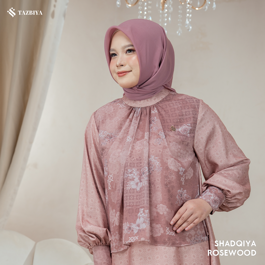 TAZBIYA BLOUSE SHADQIYA SERIES | BLOUSE PREMIUM | ATASAN WANITA