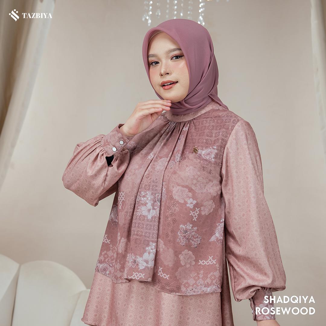 TAZBIYA BLOUSE SHADQIYA SERIES | BLOUSE PREMIUM | ATASAN WANITA