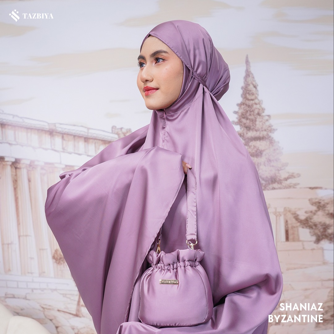 MUKENA TAZBIYA SILK 2IN1 SHANIAZ SERIES ALLSIZE