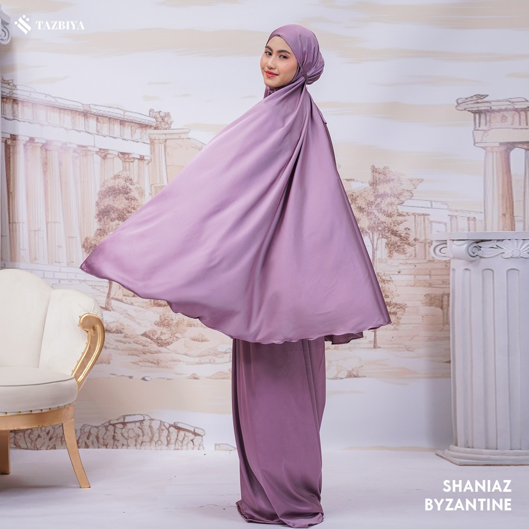 MUKENA TAZBIYA SILK 2IN1 SHANIAZ SERIES ALLSIZE