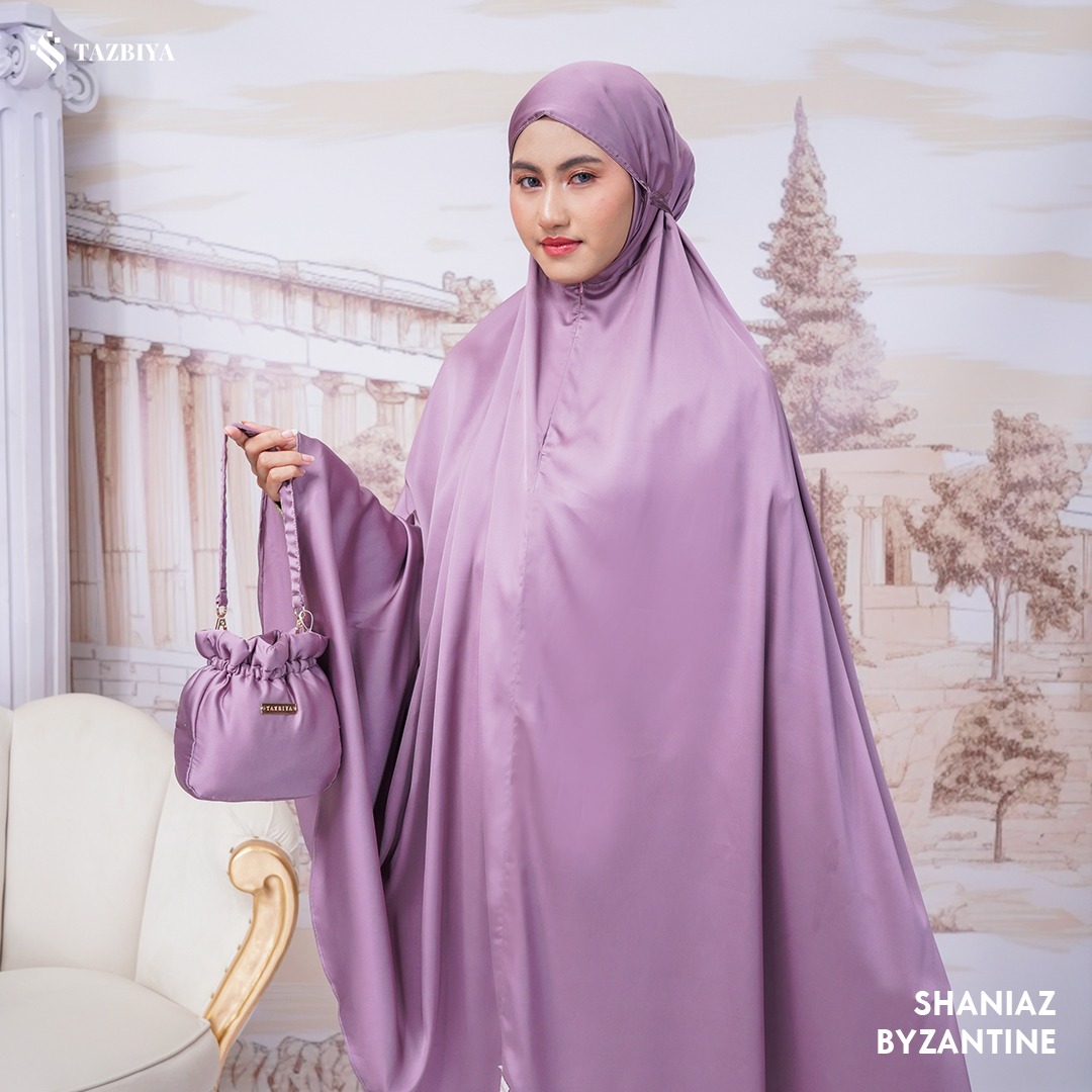 MUKENA TAZBIYA SILK 2IN1 SHANIAZ SERIES ALLSIZE