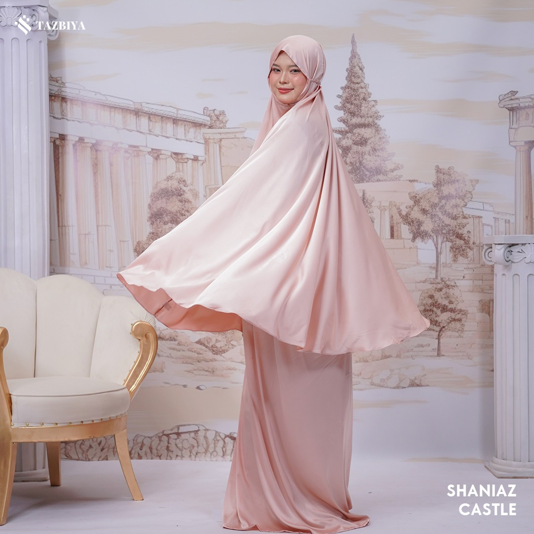 MUKENA TAZBIYA SILK 2IN1 SHANIAZ SERIES ALLSIZE
