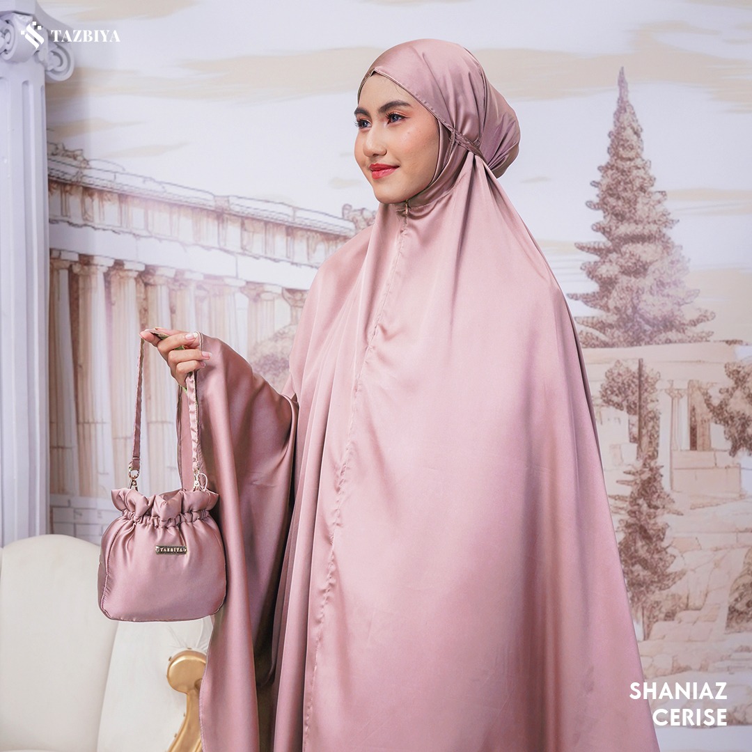 MUKENA TAZBIYA SILK 2IN1 SHANIAZ SERIES ALLSIZE