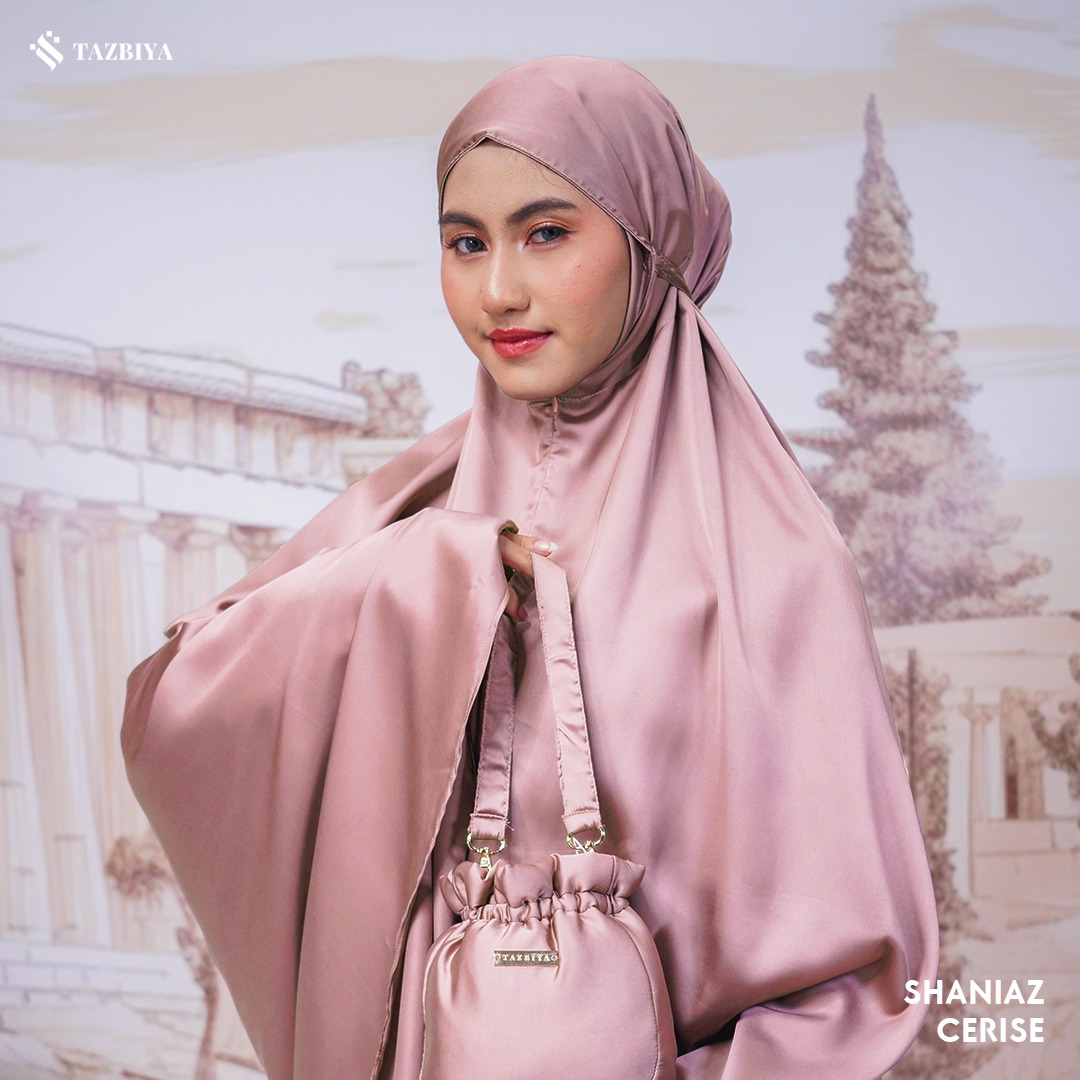 MUKENA TAZBIYA SILK 2IN1 SHANIAZ SERIES ALLSIZE