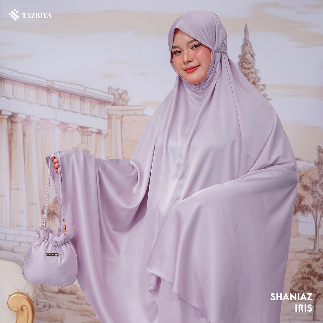 MUKENA TAZBIYA SILK 2IN1 SHANIAZ SERIES ALLSIZE