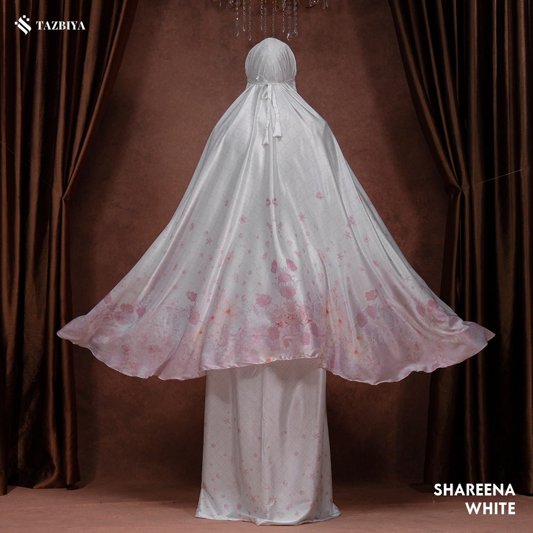 TAZBIYA MUKENA SILK PREMIUM SHAREENA SERIES ALLSIZE
