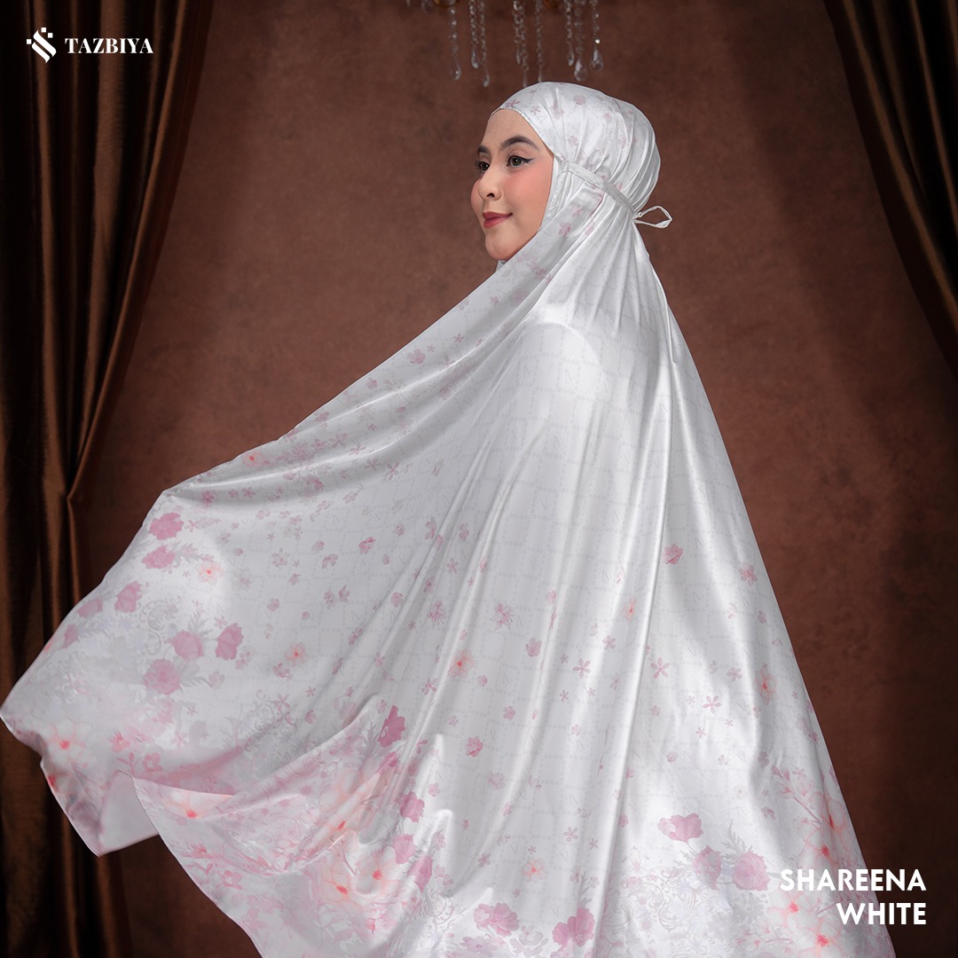 TAZBIYA MUKENA SILK PREMIUM SHAREENA SERIES ALLSIZE