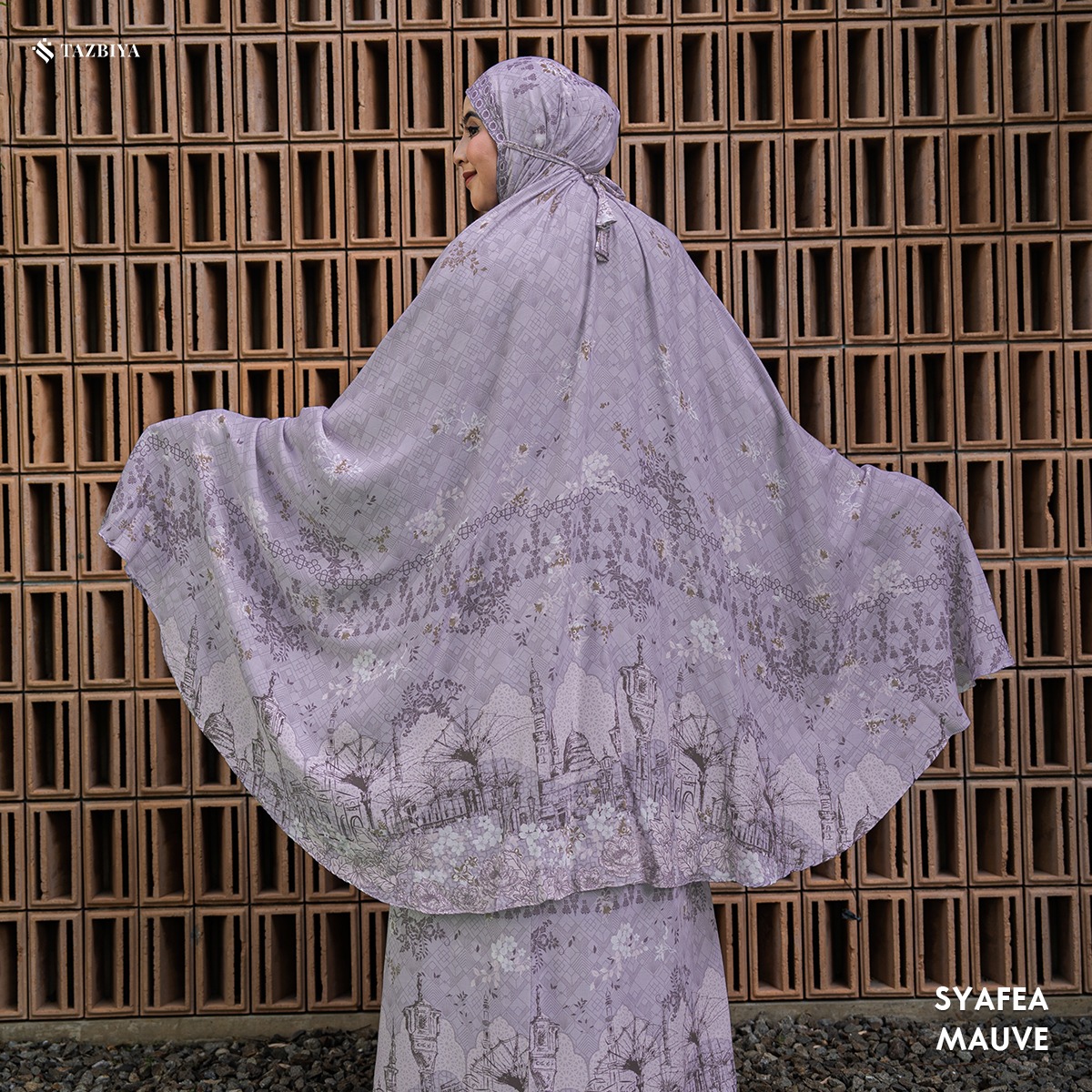 TAZBIYA MUKENA SYAFEA SERIES | MUKENA DEWASA RAYON SAJADAH 2IN1