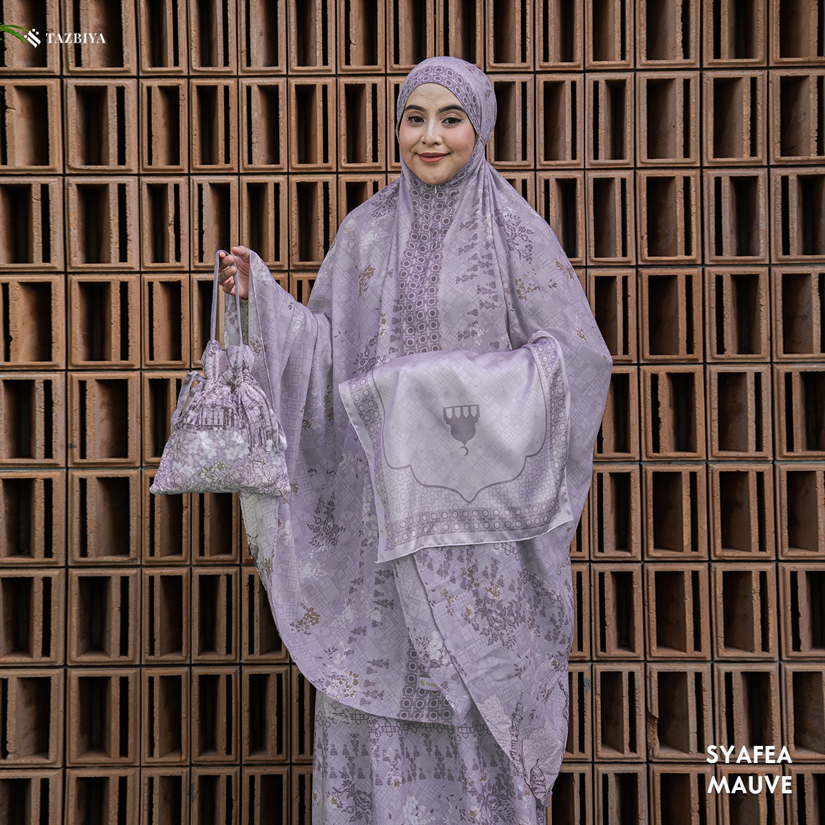 TAZBIYA MUKENA SYAFEA SERIES | MUKENA DEWASA RAYON SAJADAH 2IN1
