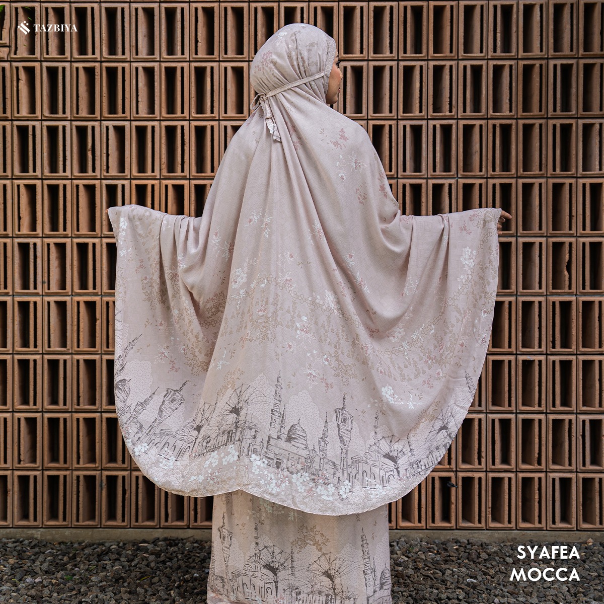 TAZBIYA MUKENA SYAFEA SERIES | MUKENA DEWASA RAYON SAJADAH 2IN1
