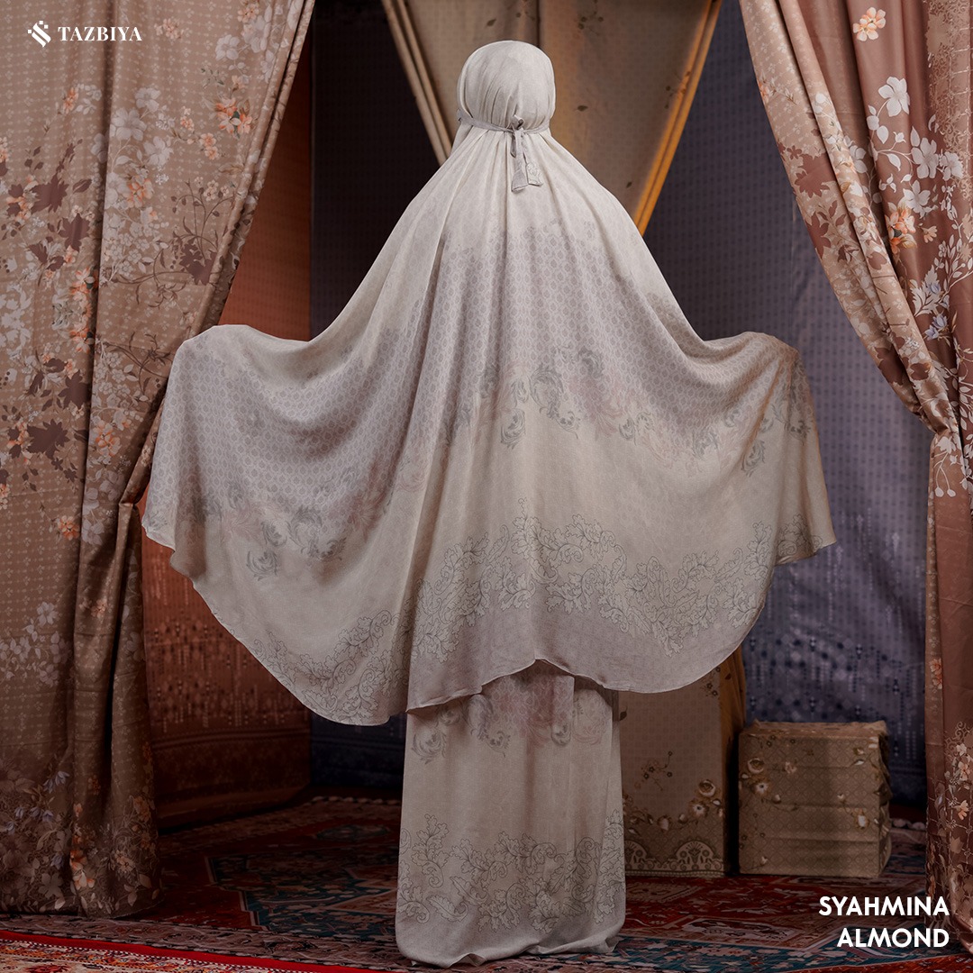 TAZBIYA MUKENA SYAHMINA SERIES | MUKENA RAYON PREMIUM 2IN1 DEWASA
