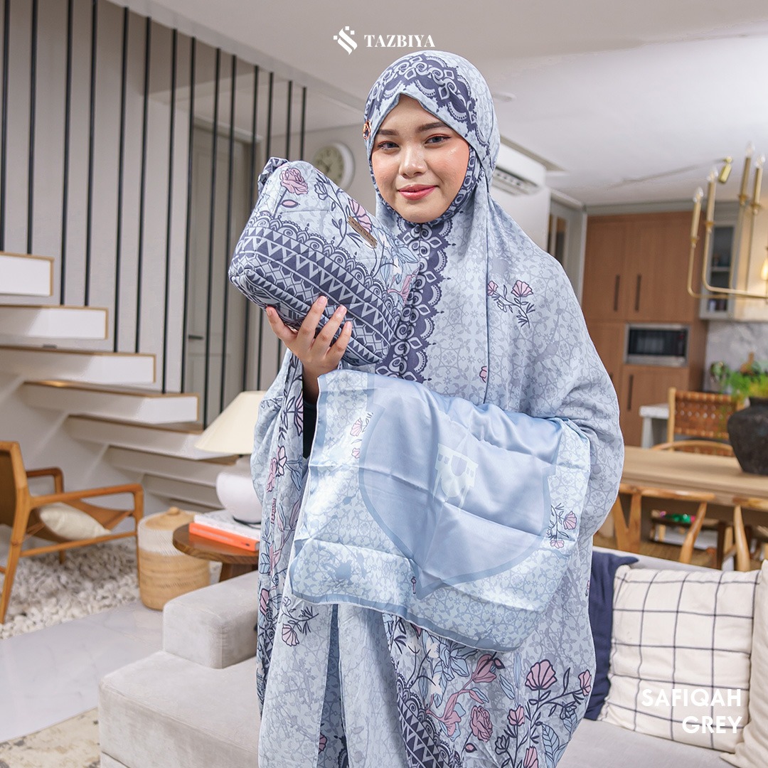 MUKENA SAJADAH TAZBIYA 3 IN 1 SAFIQAH I MUKENA 3 IN1 MOTIF PERTAMA
